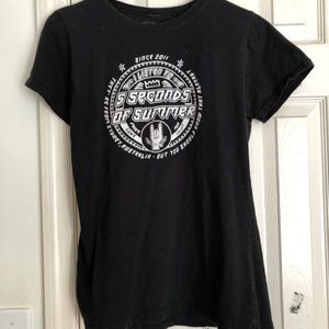5SOS Band Tee